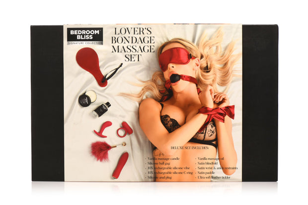 XR Brands - Liebhaber-Bondage-Massage-Set