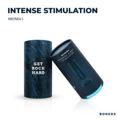 Boners Penisring & Hodenstimulator - Blau