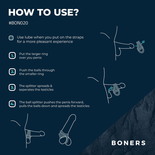 Boners Liquid Silicone Ball Splitter