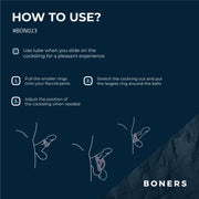 Boners Open Cocksling - Cockring En Ballstretcher