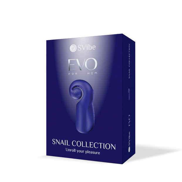 Snail Vibe EVO Masturbator - Marineblau