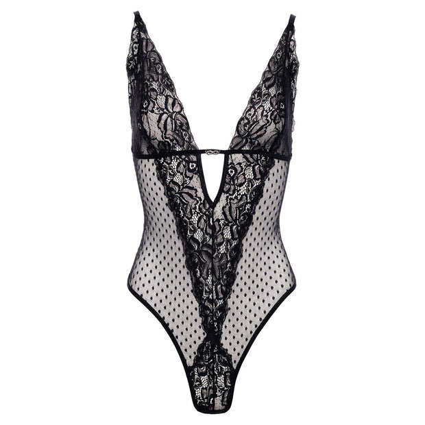 Ouvert Body Dewi - Schwarz