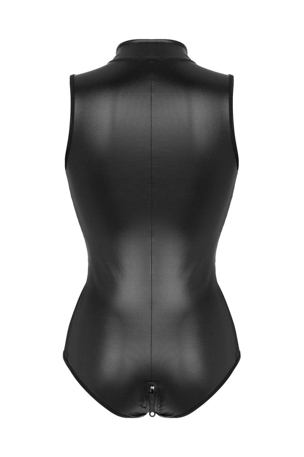 2-facher Reißverschluss Body Xenna - schwarz