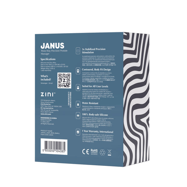 Zini – JANUS LAMP IRON Prostata Stimulator – Rot (S)
