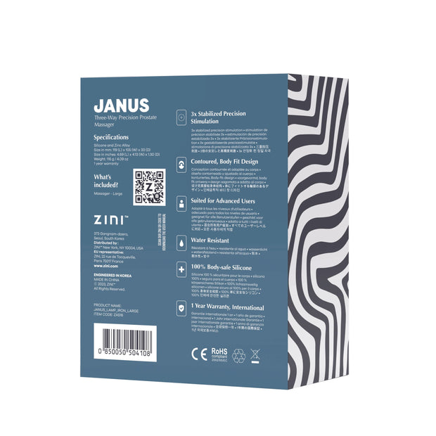 Zini – JANUS LAMP IRON Prostata Stimulator – Rot (L)