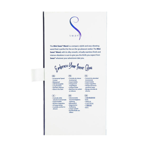 Swan - The Mini Swan Wand Glow In The Dark Purple