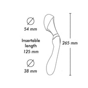 Shunga - Zoa Intimate Massager Black