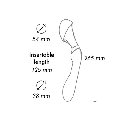 Shunga - Zoa Intimate Massager Black