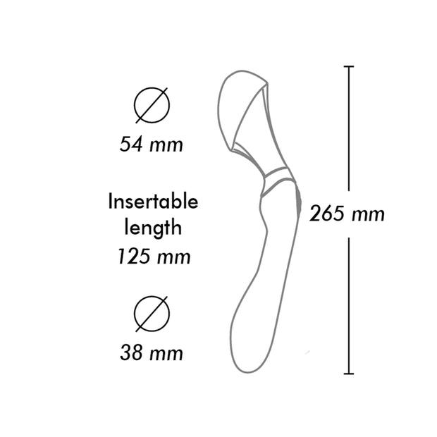 Shunga - Zoa Intimate Massager Black