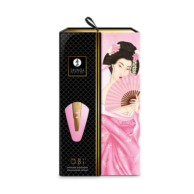 Shunga - Obi Intimate Massager Light Pink