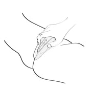 Shunga - Obi Intimate Massager Light Pink