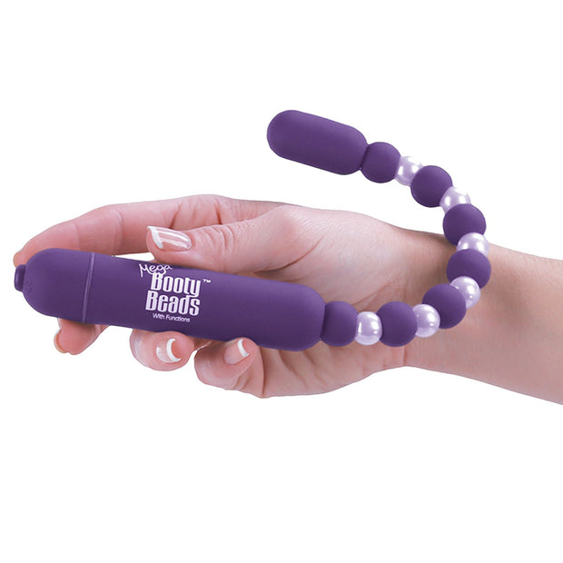 PowerBullet - Mega Booty Beads with 7 Functions Violet