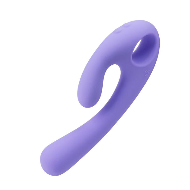 Nomi Tang - Flex Bi Bendable Dual Stimulation Vibrator Lavender