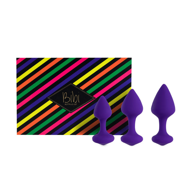 BIBI Buttplug Set 3 Stk