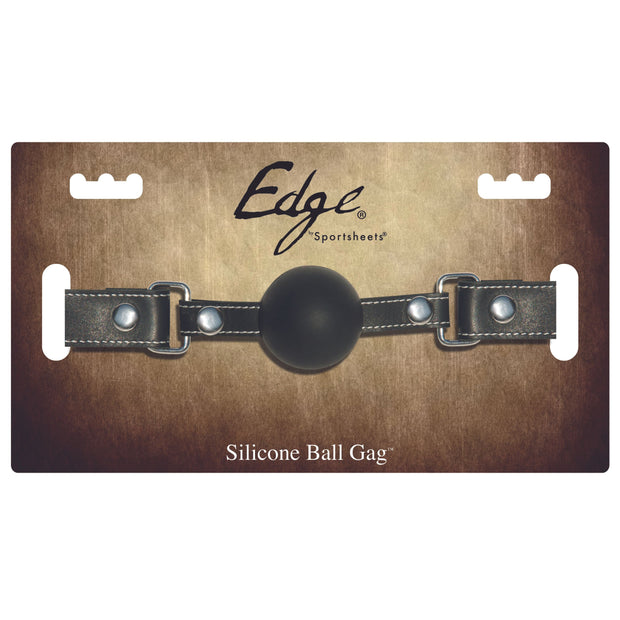 SportsSportsheets – EDGE Silicone Ball Gag – Bequemer Haltheets - Edge Sili