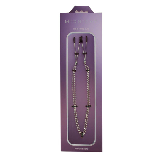 Sportsheets – Sincerely Bling Brustklemmen – Silber