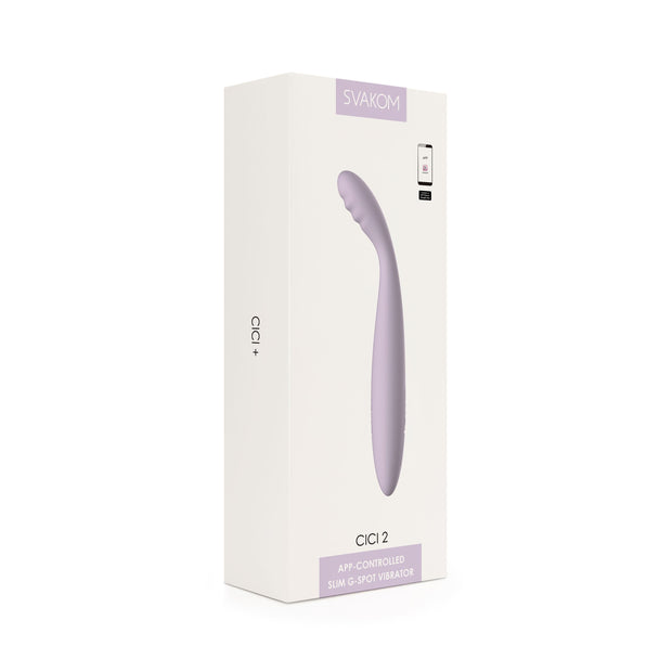 SVAKOM - Cici 2 Flexible G-Punkt Vibrator - Lavendel