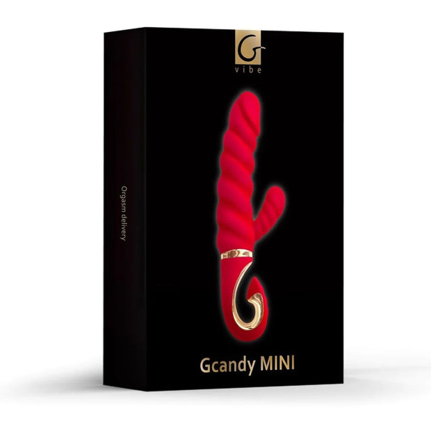 G-Vibe – GCANDY MINI Dual Motor Vibrator – Rot