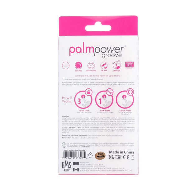 PalmPower - Groove Mini Wand Fuchsia