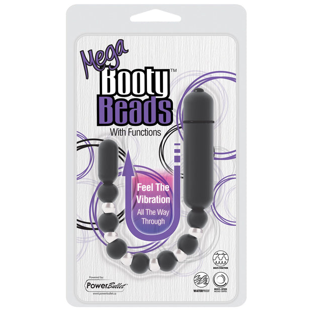 PowerBullet - Mega Booty Beads with 7 Functions Grey