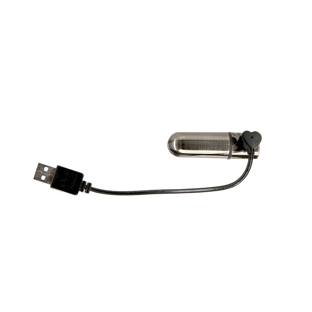 PowerBullet - First Class Mini Bulllet with Crystal 9 Function Gun Metal