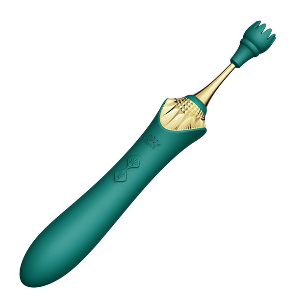 Zalo - Bess Clitoral Vibrator Turquoise Green