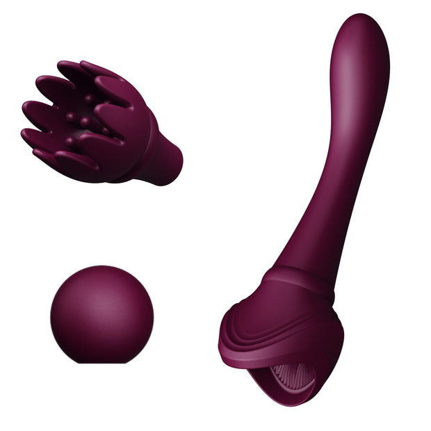 Zalo - Bess Clitoral Vibrator Velvet Purple
