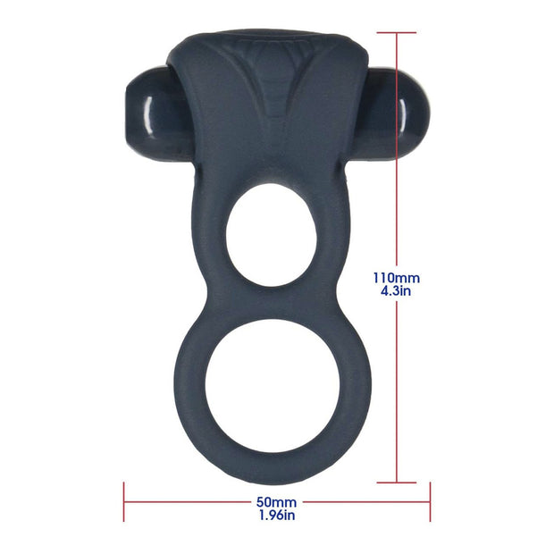 Lux Active – TRIAD Vibrations-Doppelring – Blau