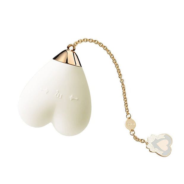 Zalo - Baby Heart Personal Massager Vanilla White