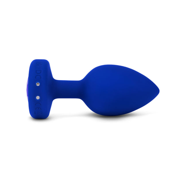 B-Vibe - Vibrating Jewel Plug L/XL Navy