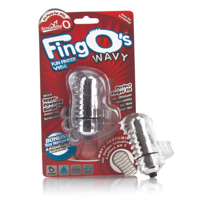 The Screaming O - The FingO Wavy Clear
