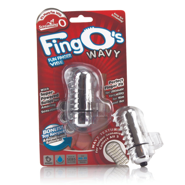 The Screaming O - The FingO Wavy Clear