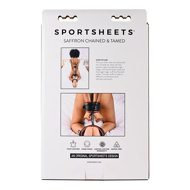 Sportsheets - Saffron Chained and Tamed