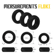 Velv'Or - Rooster Floki Pack Set of Sturdy Looking Cock Rings