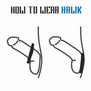 Velv'Or - Rooster Hawk Flaming Crest Cock Ring