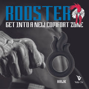 Velv'Or - Rooster Hawk Flaming Crest Cock Ring