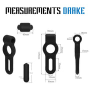 Velv'Or - Rooster Drake Double Ring Design Cock Ring with Vibrating Bullet