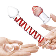 Glas - Mr. Swirly 4 pc Set with Glass Kegel Balls & Butt Plug