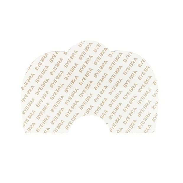Bye Bra - Breast Lift Tape + Satin Nipple Covers Brown
