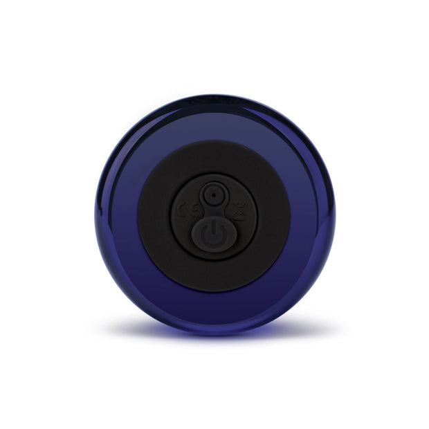 Glas - Rechargeable Remote Controlled  Vibrating Beaded Buttplug