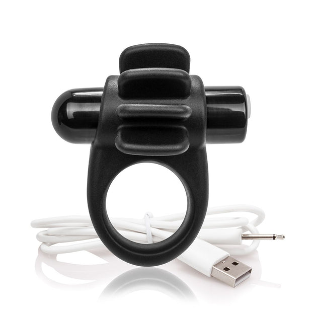 The Screaming O - Charged Skooch Ring Black