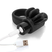 The Screaming O - Charged Skooch Ring Black