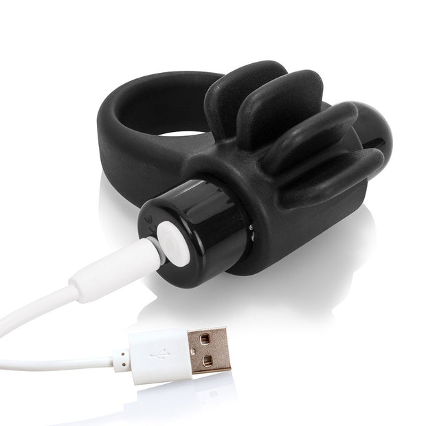 The Screaming O - Charged Skooch Ring Black