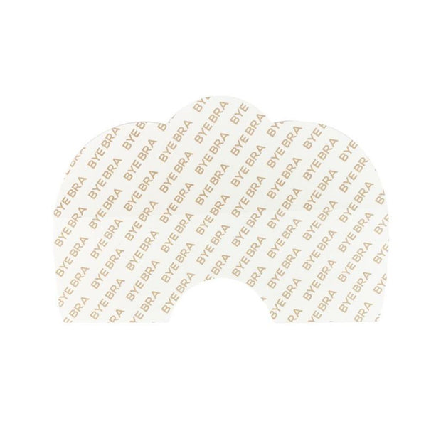 Bye Bra - Breast Lift Tape + Silicone Nipple Covers Brown