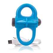 The Screaming O - Charged Yoga Vibe Ring Blue