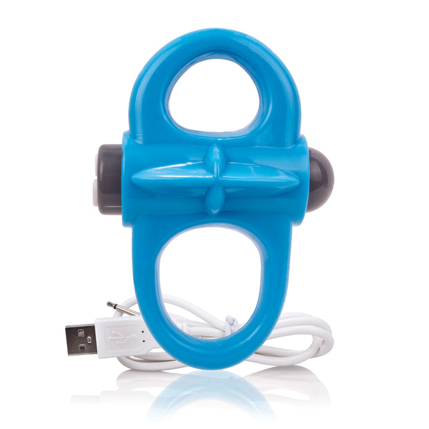 The Screaming O - Charged Yoga Vibe Ring Blue
