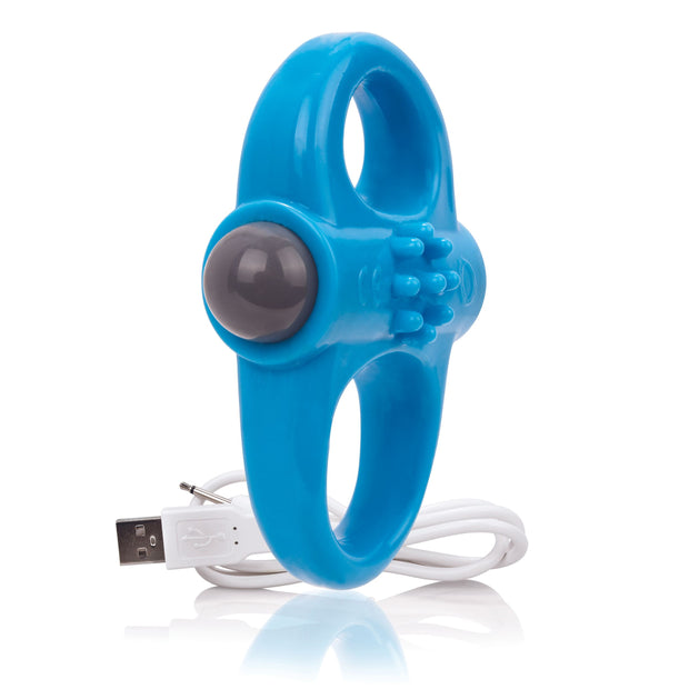 The Screaming O - Charged Yoga Vibe Ring Blue