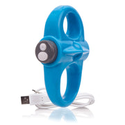 The Screaming O - Charged Yoga Vibe Ring Blue