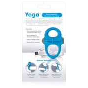 The Screaming O - Charged Yoga Vibe Ring Blue