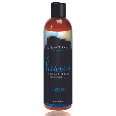 Intimate Earth - Massage Oil Heaven Hazelnut Biscotti 240 ml